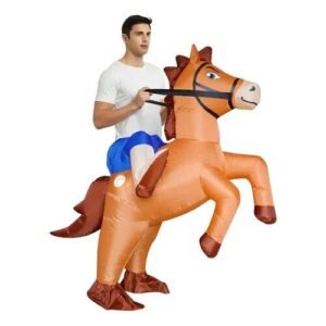 DISFRAZ INFLABLE CABALLO ADULTO