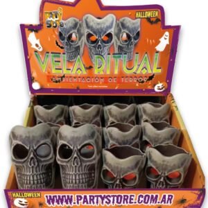 VELA LED *RITUAL* (Cambia de color) Pilas incluidas