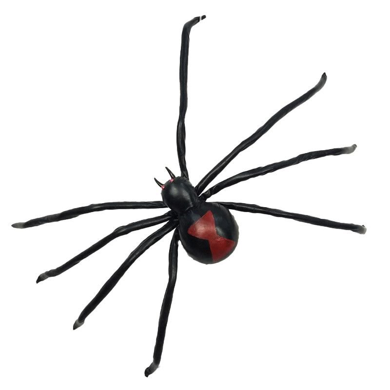 ARAÑA GIGANTE ROJA Y NEGRA