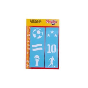 STENCIL AUTOADHESIVO 6 EN 1 MIX 3 ESTRELLAS COPA ARGENTINA