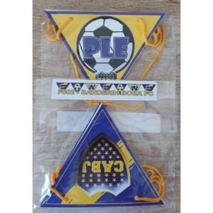 BANDERIN TRIANGULAR BOCA