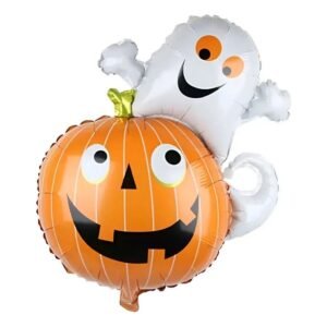 GLOBO HALLOWEEN PARTY FANTASMA Y CALABAZA
