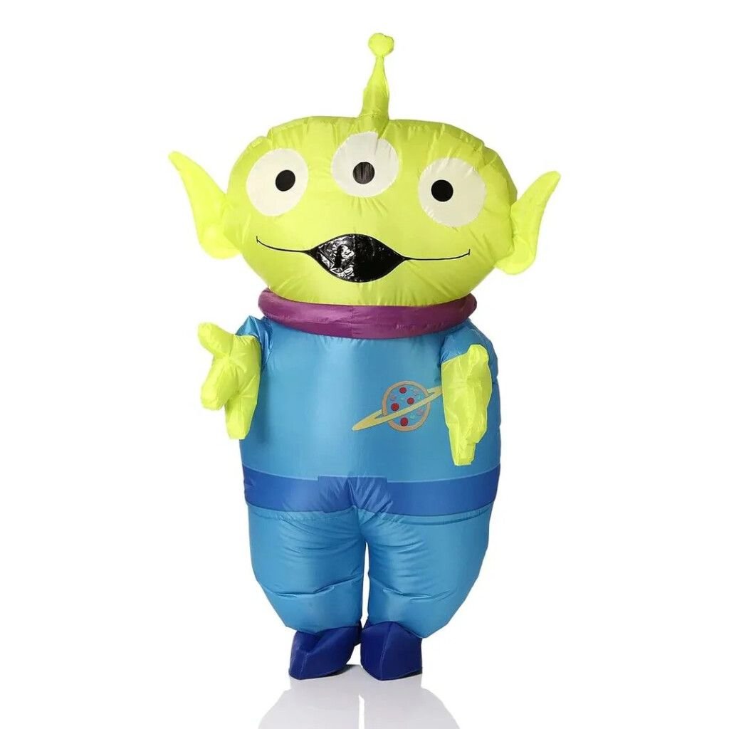 DISFRAZ INFLABLE TOY STORY ALIEN ADULTO
