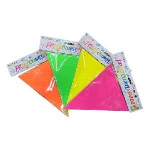BANDERIN FLUO VERDE LISO