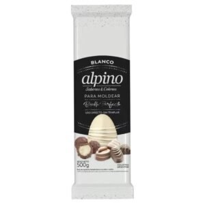 CHOCOLATE ALPINO 500GR BLANCO
