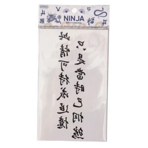 TATUAJE NINJA - Paquete x 5
