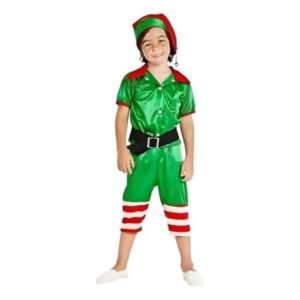 DISFRAZ DUENDE NAVIDAD NENE NAVIDAD TALLE 1