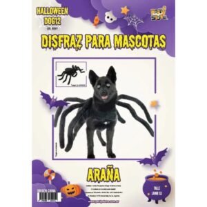 DISFRAZ ARAÑA PARA MASCOTA - TALLE L