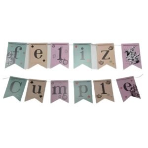 GUIRNALDA BANDERIN ALICIA PAIS MARAVILLA FELIZ CUMPLE