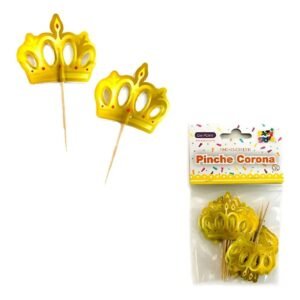 PINCHE CUPCAKE/COPETIN CORONA X 20 UNIDADES