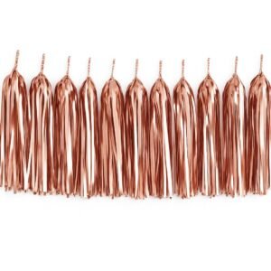BORLAS ROSA GOLD - 36 PIEZAS X 300CM
