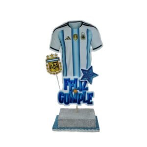 ADORNO TORTA GIBRE FELIZ CUMPLE ARGENTINA MESSI