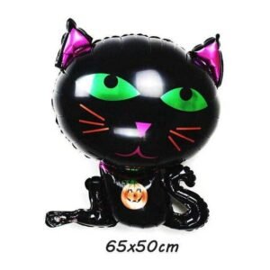 GLOBO HALLOWEEN GATO GRANDE 65X50CM