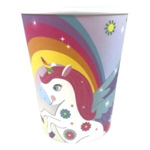 VASO DE POLIPAPEL UNICORNIO SWEET X 6 UNIDADES