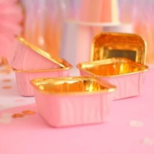 MOLDE PIROTIN CUADRADO CHICO PREMIUM ROSA X10