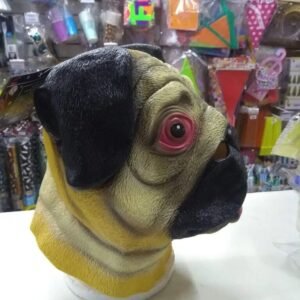 MASCARA DE LATEX PERRO PUG