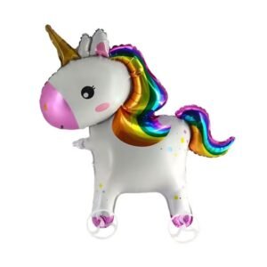 GLOBO CON RUEDAS UNICORNIO