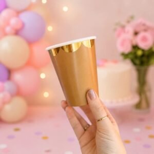 VASOS KRAFT ''GOLDEN'' X8UN.