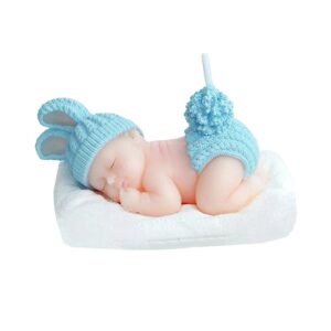 VELA DECO / SOUVENIR BEBE CELESTE