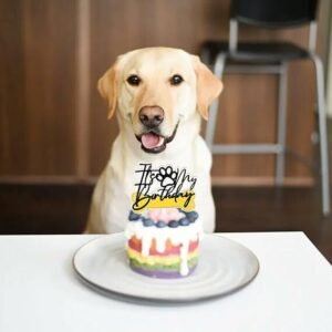 TOPPER ACRILICO METALIZADO MASCOTAS