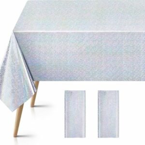 MANTEL HOLOGRAFICO PLATA