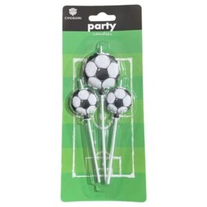 VELAS FUTBOL PELOTAS X3