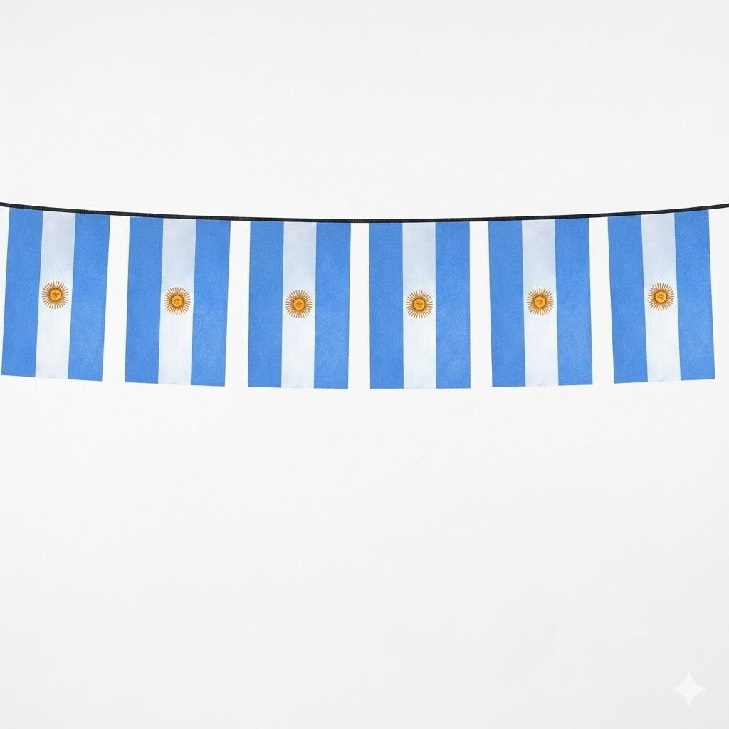 BANDERIN BANDERA VERTICAL ARGENTINA X 2 MTS