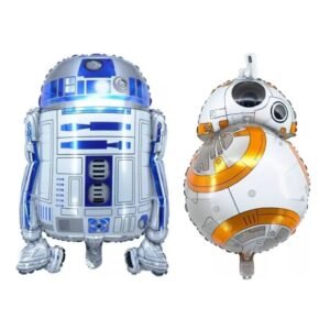 SET GLOBO STAR WARS ARTURITO R2D2 ROBOT BB8
