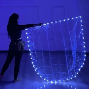 VARITA LED CON TELA TORNASOL