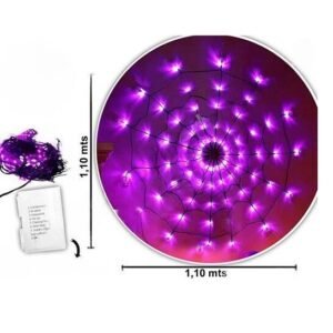 TELARAÑA CABLE LED 1,10x1,10mt (8func)