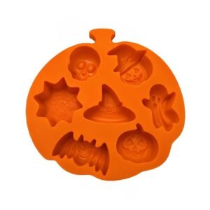 MOLDE DE SILICONA ''HALLOWEEN''- 7 DISEÑOS