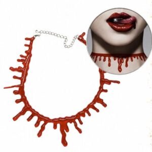 COLLAR CHOKER SANGRIENTO