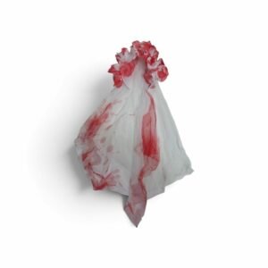 VINCHA HALLOWEEN VELO CON SANGRE ''FAKE BLOOD''