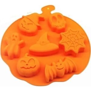 MOLDE DE SILICONA ''HALLOWEEN''- 7 DISEÑOS