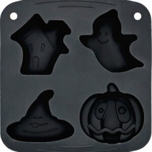 MOLDE DE SILICONA ''HALLOWEEN'' - 4 DISEÑOS