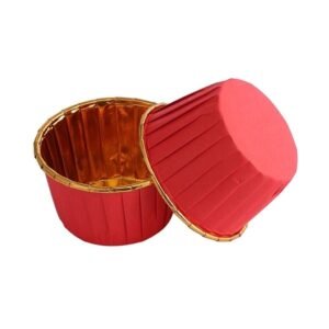 PIROTIN PREMIUM ROJO BORDE DORADO X10