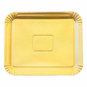 BANDEJA CARTON RECTANGULAR DORADA Nº6 38 x 47