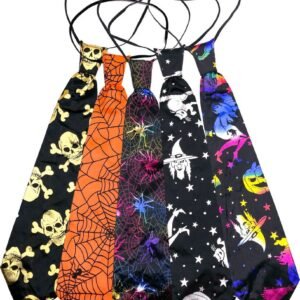 CORBATA HALLOWEEN CON LUZ