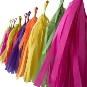 Borlas de papel de seda Fuerte