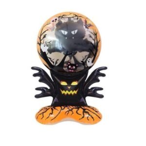 GLOBO GIGANTE ESFERA CRISTAL MURCIELAGO HALLOWEEN