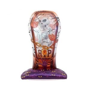 GLOBO GIGANTE ESFERA CRISTAL ESQUELETO HALLOWEEN