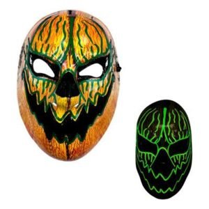 MASCARA CALABAZA FULL LUZ