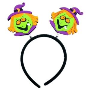 VINCHA RESORTE HALLOWEEN BRUJA