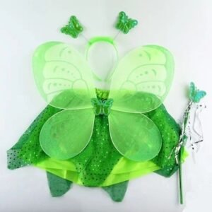 SET HADA MARIPOSA VERDE TINKERBELL