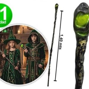 BASTON CETRO MALEFICA TENEBROSO VERDE