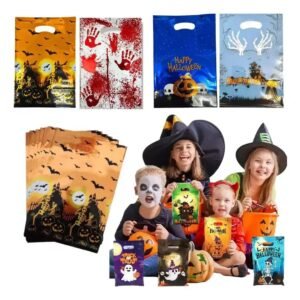 BOLSITAS PLASTICAS HALLOWEEN X10