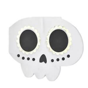 MINI SERVILLETAS CALAVERA CALACA HALLOWEEN x20