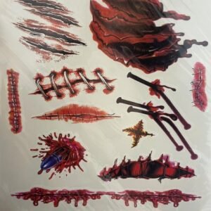 PLANCHA TATUAJE HERIDA GARRA