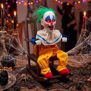 ANIMATRONIC PAYASO EN SILLA