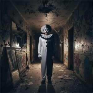 DISFRAZ PAYASO SANGRIENTO ADOLESCENTE
